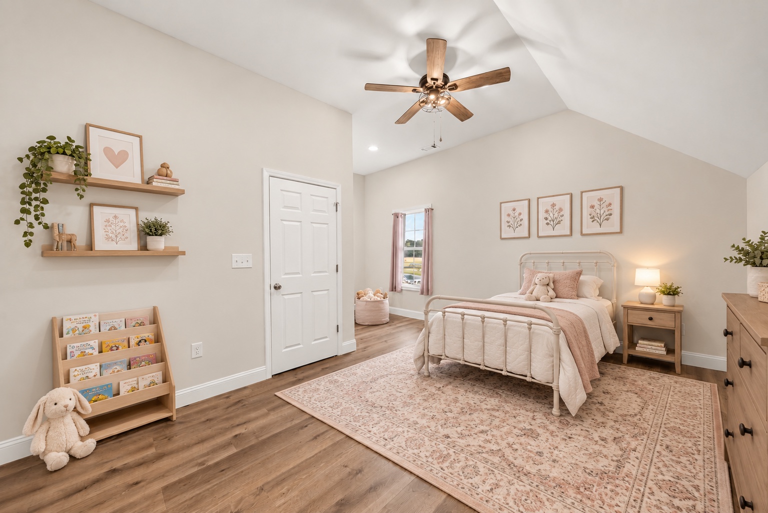 Virtually staged bedroom at 23 Cornerstone Dr